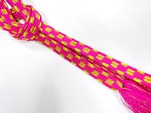 正絹　手組帯締め